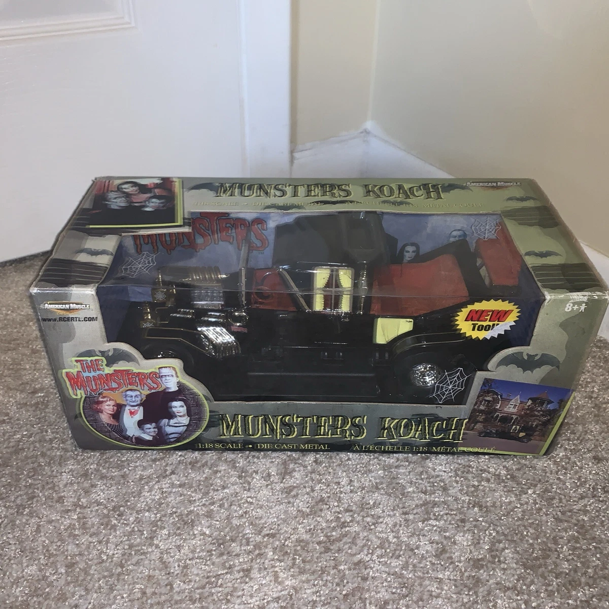 THE MUNSTERS KOACH 1:18 SCALE DIE CAST VEHICLE In Box READ | eBay