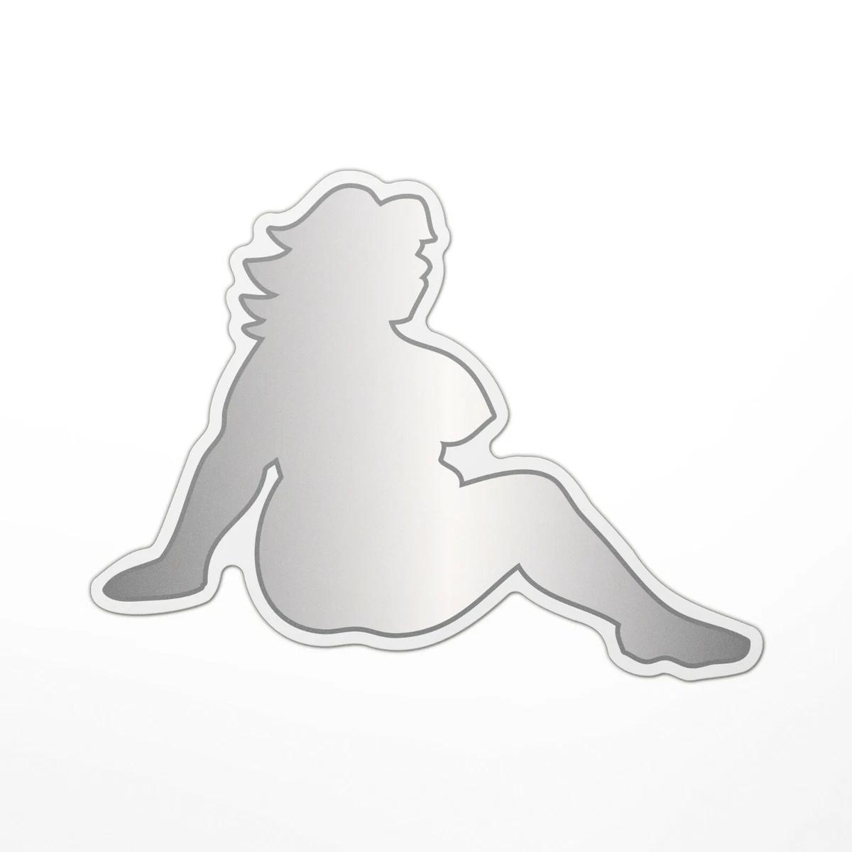 120item#) Chubby Mud flap Girl Sticker (Sexy, Trucker, Humor, funny) (4  sizes) | eBay