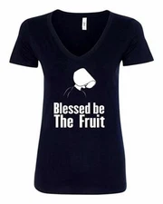 The Handmaid's Tale Blessed Be The Fruit TV Series Women V-neck T-Shirt NEW