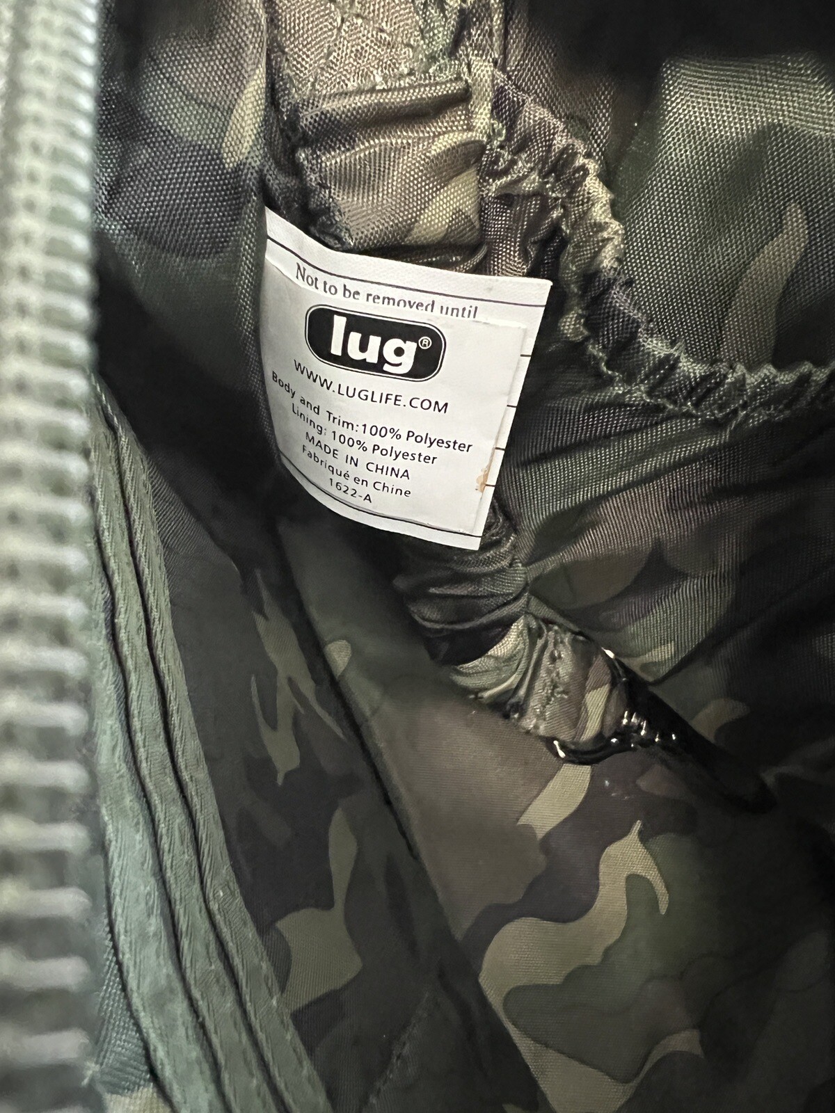 Lug Flare 2 Crossbody Bag Purse Olive Camouflage Green Adjustable Strap