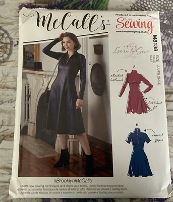 FASHION PATTERN BY MCCALLS LOVE SEWING 