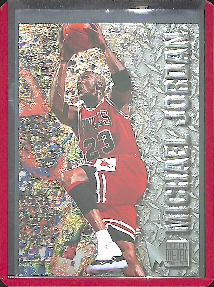 Michael Jordan 1996-97 Fleer Metal #11 