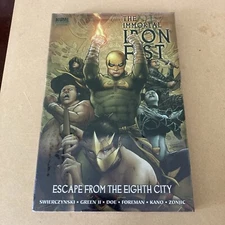 The Immortal Iron Fist Vol. 5: "Escape from the Eighth City" Marvel HC/DJ SEALED