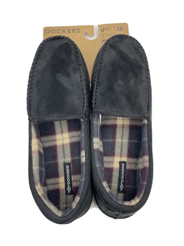 dockers memory foam slippers