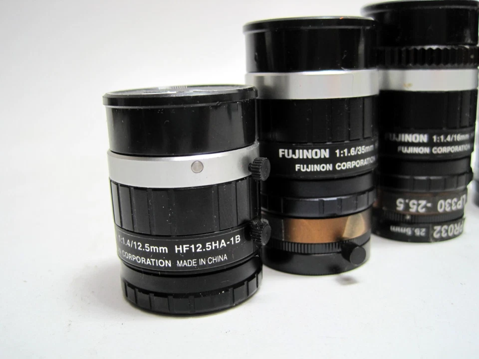 Lote de 6 - Montaje Fujinon C HF12.5HA-1B DF6HA HF35HA HF16HA Foto 2 de 4