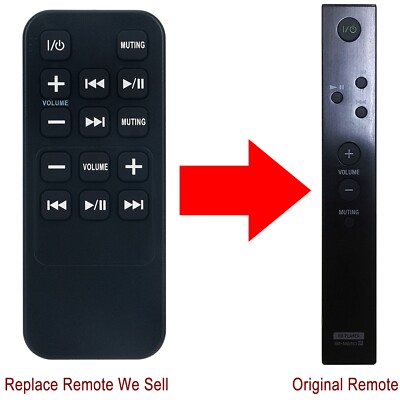 RM-ANU183 Replace Remote for Sony Audio HDD player HAP-S1 HAP-Z1ES HAPS1 HAPZ1ES