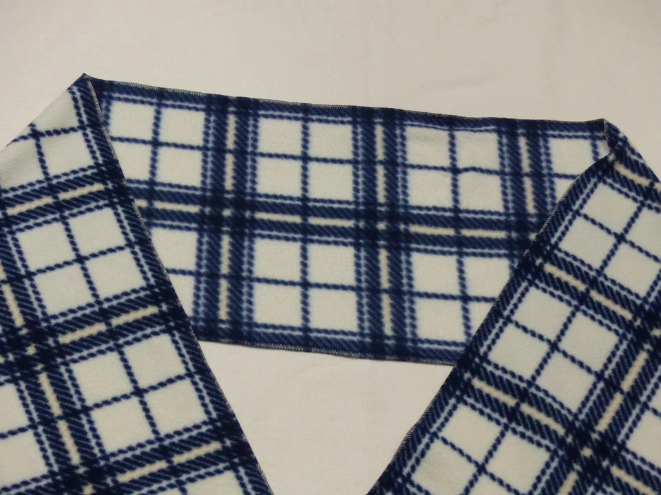 O'Neill 冬季围巾 复古方格蓝色白色 Hertha BSC 冲浪滑雪尖上衣 — 第 4/4 张图片