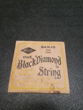 1 BLACK DIAMOND S BANJO 2ND STEEL STRING
