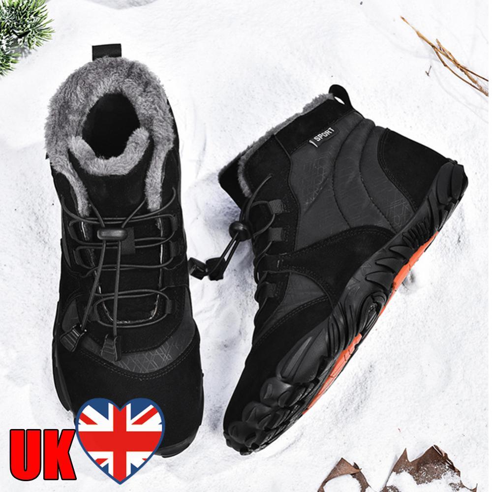 SAOLA Stivali da trekking donna uomo peluche antiscivolo caldi scarpe sportive invernali stivali nudi