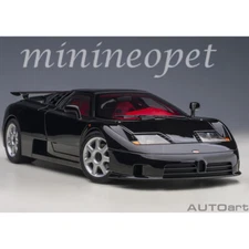 AUTOart 70919 BUGATTI EB110 SS 1/18 MODEL CAR NERO VERNICE / BLACK