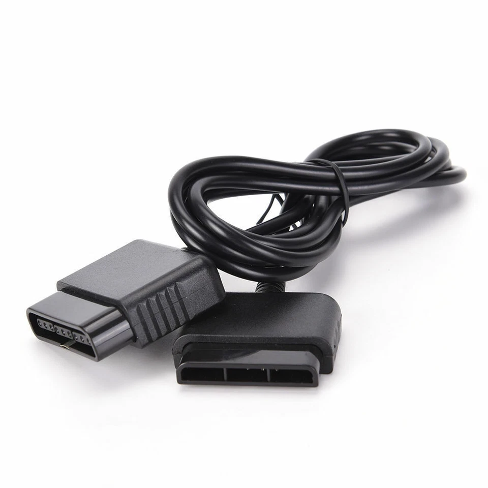 1.8m Controller Extension Cable Cord For Sony Playstation 1 2 PS2/PS1 Console - Image 2 of 4
