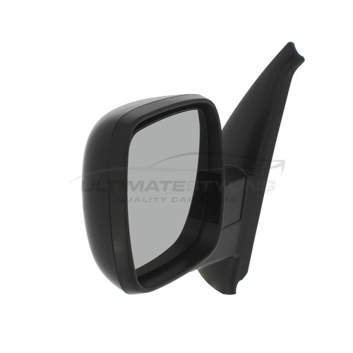 Renault Kangoo Mk2 2008-2013 Door Wing Mirror Electric Black Passenger Side Left - Picture 9 of 24