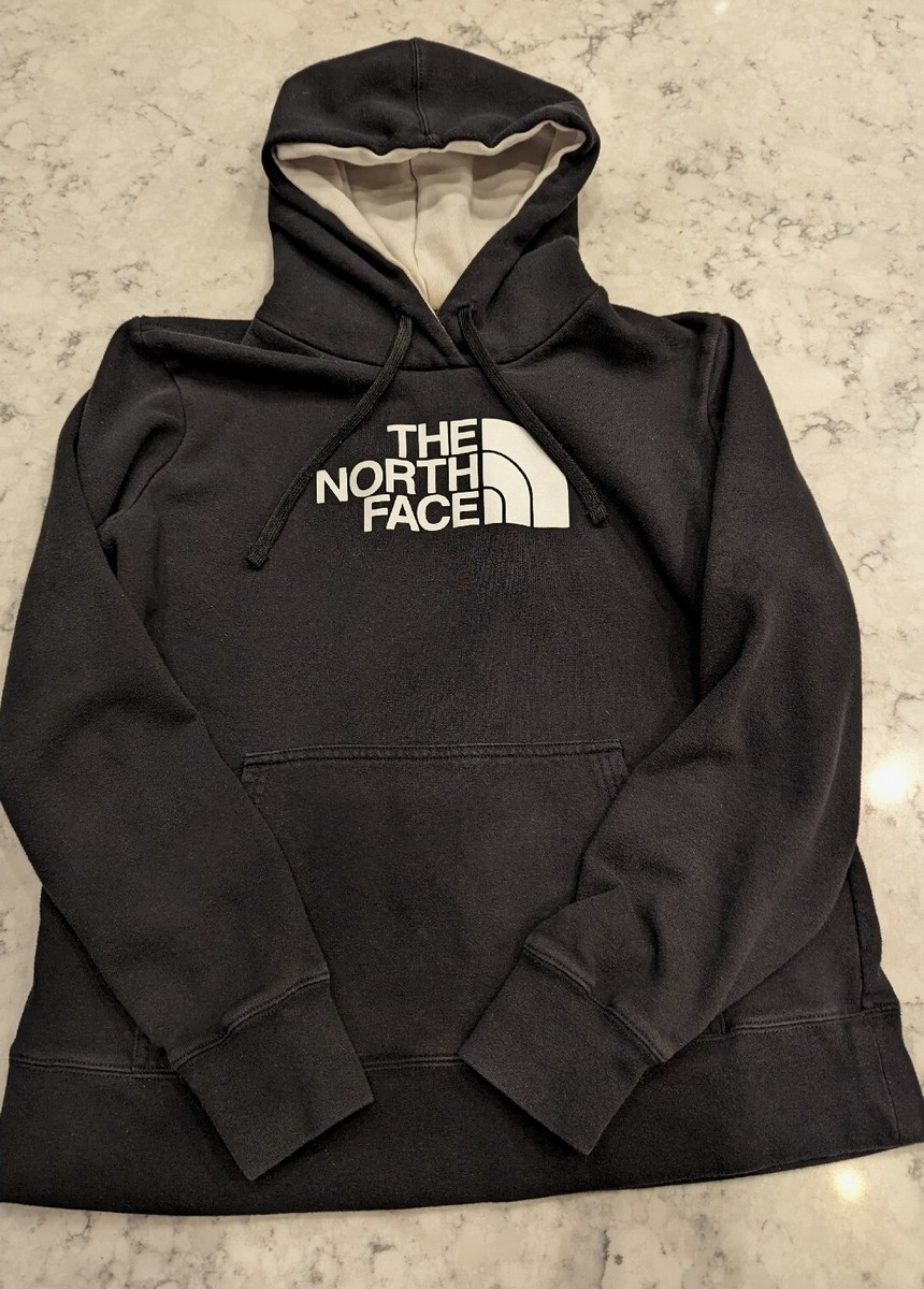 The North Face Hoodie Women's Size Large Black Sweatshirt With