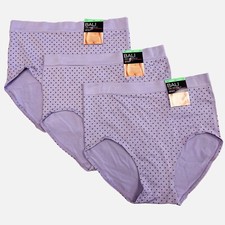 Bali One Smooth U Brief Panty XL 8 NWT 2361 3 Pack Underwear Panties