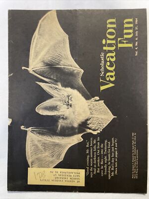 1964 July 31, Scholastic Magazine, Mr. Bat (CP119)