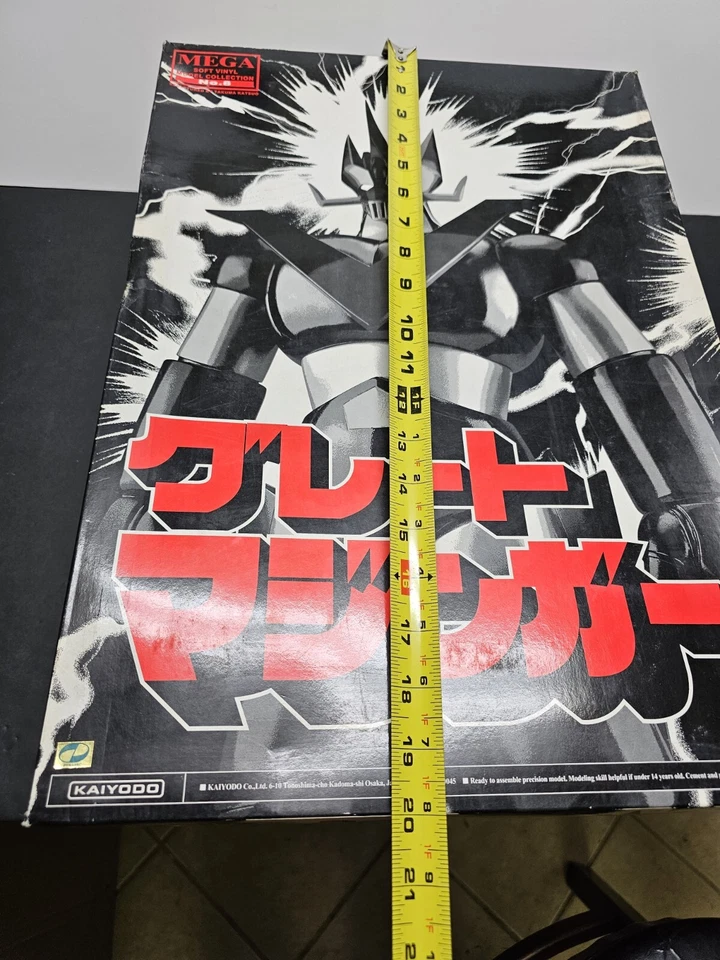 RARO 1997 Gran Mazinger Kaiyodo Mega Colección de Vinilos Blandos KAIYODO Sin Pintar #8 Foto 2 de 4