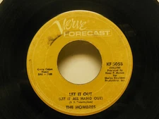 The Hombres: Let it out / Go Girl Go, 45 RPM, VG (A)