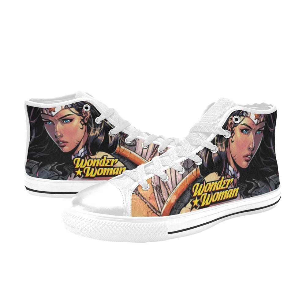 Wonder Woman High Top Sneakers