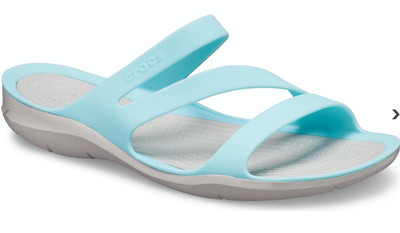 ice blue sandals
