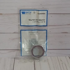 Watts 1069NWBA Slip Nut and Washer 1.5" IPS v 1.25" ID OEM NOS - FREE SHIPPING