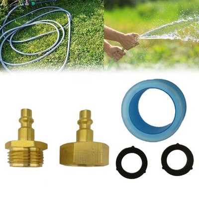 Easy Connect Sprinkleradapter kompatibel mit Standard Gartenschlauchgewinden