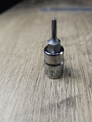 T8 Torx Bit Craftsman 1/4'' Drive Socket SAE Chrome Star New W/O Box CMMT49308