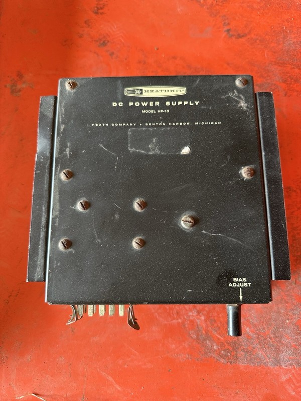 Heathkit HP-13 Power Supply For  Radios untested