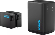 GoPro - Dual Battery Charger 2 Enduro Batteries for HERO13 Black - Black