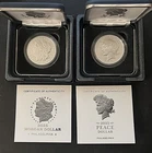 2025 PEACE AND MORGAN DOLLARS IN ORIGINAL GOVERNMENT PACKAGING  KEY DATE
