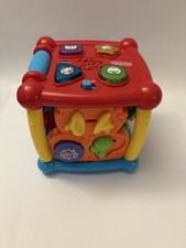 VTech Busy Learners Activity Cube Baby Toddler Education Learning Toy. Works