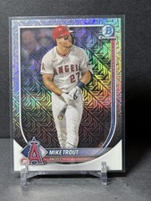 2025 Bowman Chrome - Mike Trout #27 Mojo Refractor