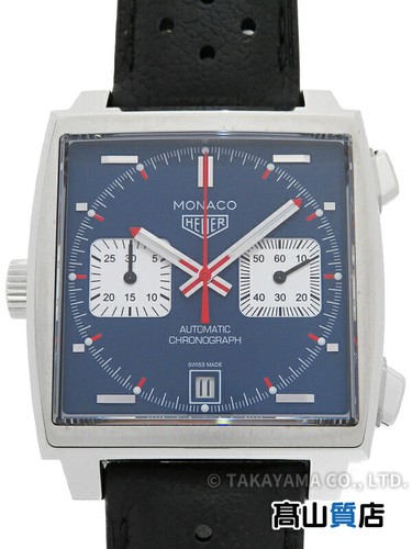 TAG HEUER Monaco Chronograph Caliber 11 Steve McQueen CAW211P.FC6356 Japan G0617