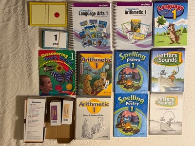 Abeka Grade 1 Homeschool Misc BUNDLE
