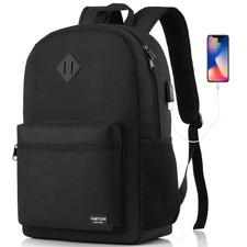 YAMTION 17 Inch Backpack for School Business Travel,Computer Bookbag Schoolba...