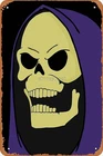 Vintage Skeletor Poster Retro Tin Metal Signs Home Décor Wall Art 8x12