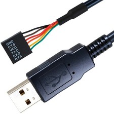 USB to Serial TTL-232R-3V3 UART Converter Cable TTL 3.3V 6Pin Serial Cable 3...