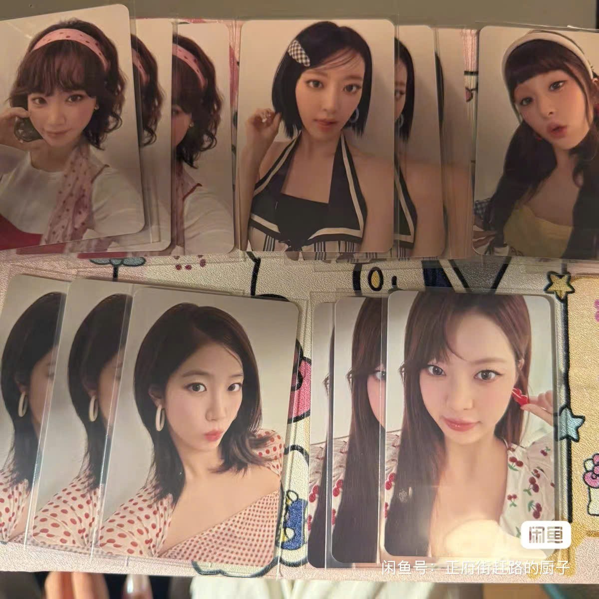 LE SSERAFIM SPAGHETT makestar 中国 五枚 トレカ LE SSERAFIM