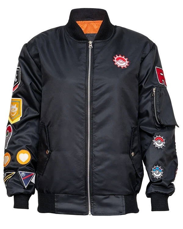 Pokémon GO Level 50 Trainer Bomber Jacket Gamer Streetwear Style Jacket