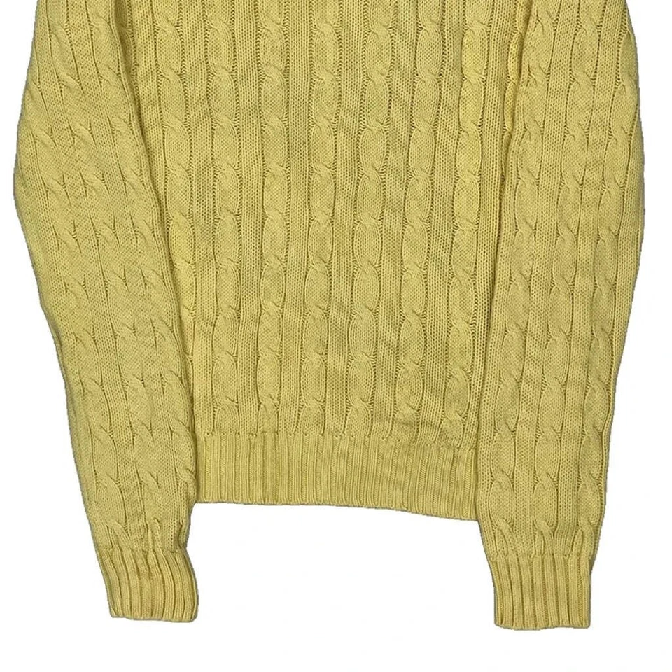 Свитер Ralph Lauren - маленький желтый хлопок - Изображение 4 из 4