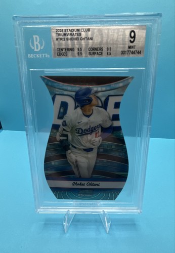 2024 Topps Stadium Club - Triumvirates Shohei Ohtani #TRI-2 BGS 9