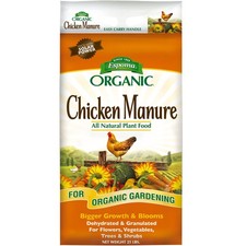Espoma Organic Chicken Manure 5-3-2 All Natural Plant Food, 25lbs 1.22 per gallon