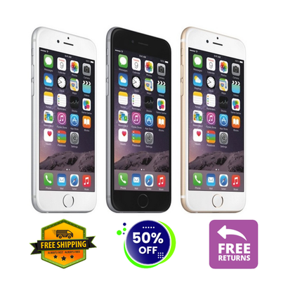 Apple iPhone 6s - Gold, Gray, Rose Gold - 16GB/32GB/128GB