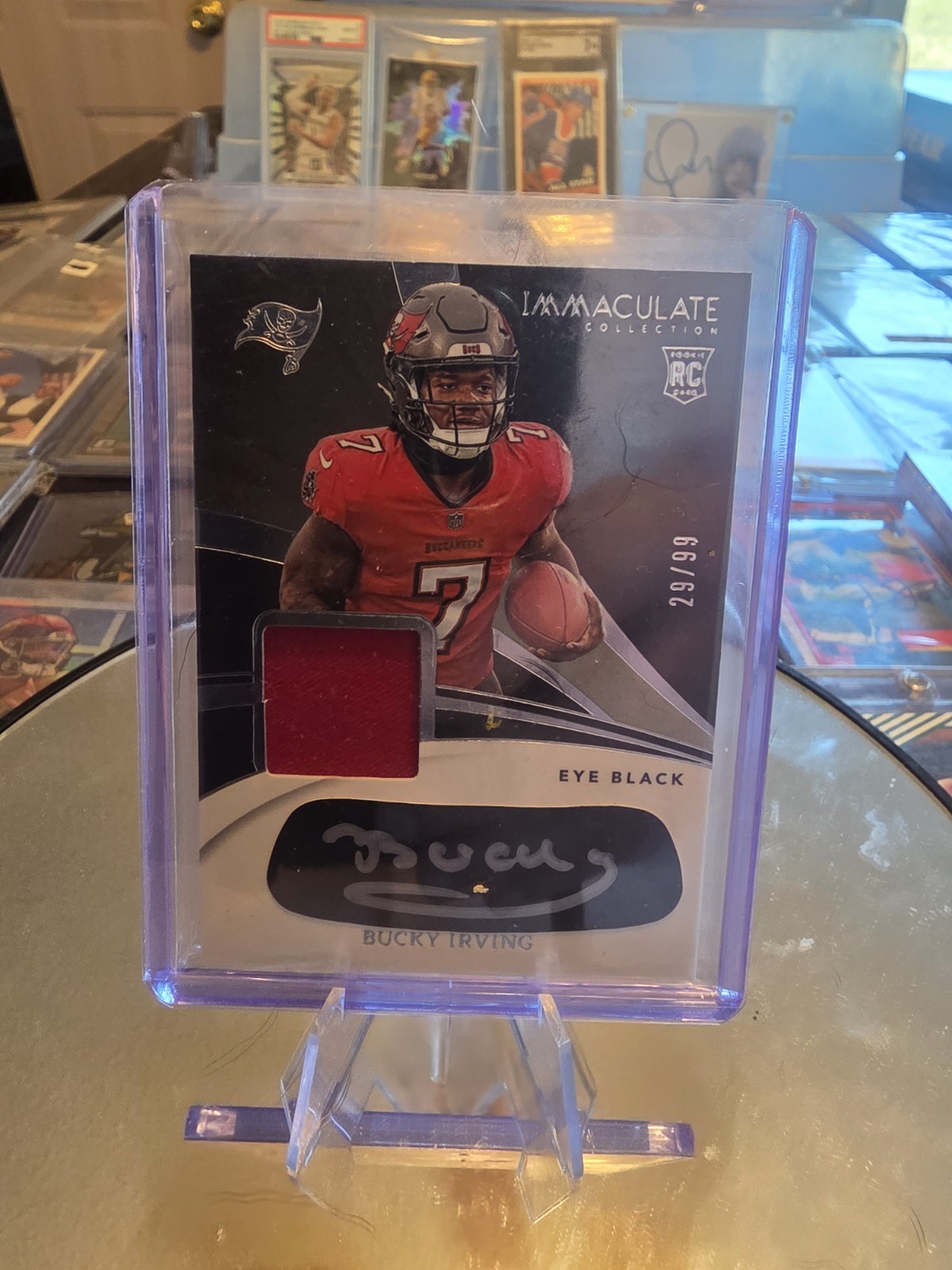 2024 Panini Immaculate Bucky Irving - EYE BLACK - RPA /99 RC