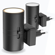Dimmbare Steckdosenlampe Licht Mit Sensor Zylinderform 