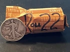 Roll (20 coins) Walking Liberty Half Dollar, 1941/42 P&S 90% Silver, Roll 22