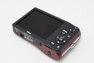 Near mint] Nikon COOLPIX L32 20.1MP Compact Digital Camera Red