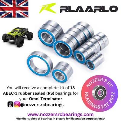 Rlaarlo Omni Terminator Complete Bearing Kit - Image 1 of 4