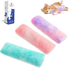 Cat Toys Pillows, 3 Pcs, Soft and Durable Cat Crinkle Sound with Catnip Inside,