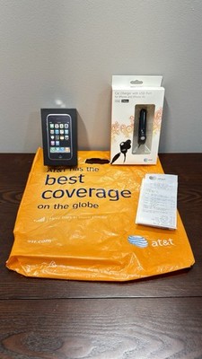 Apple iPhone 3G Original Box & Accessories Receipt AT&T Bag No Phone