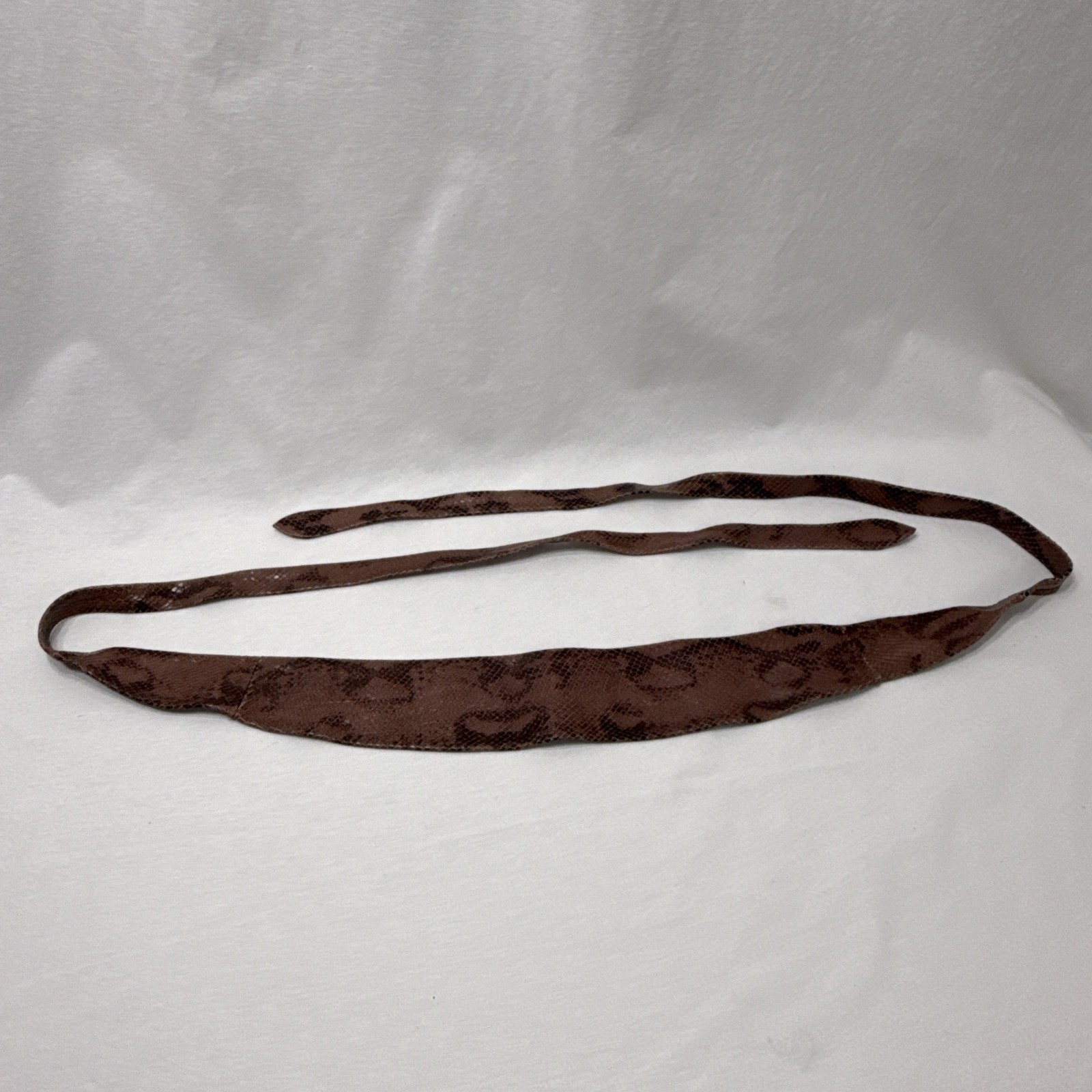 ADA Collection Python Patterned Genuine LEATHER W… - image 1